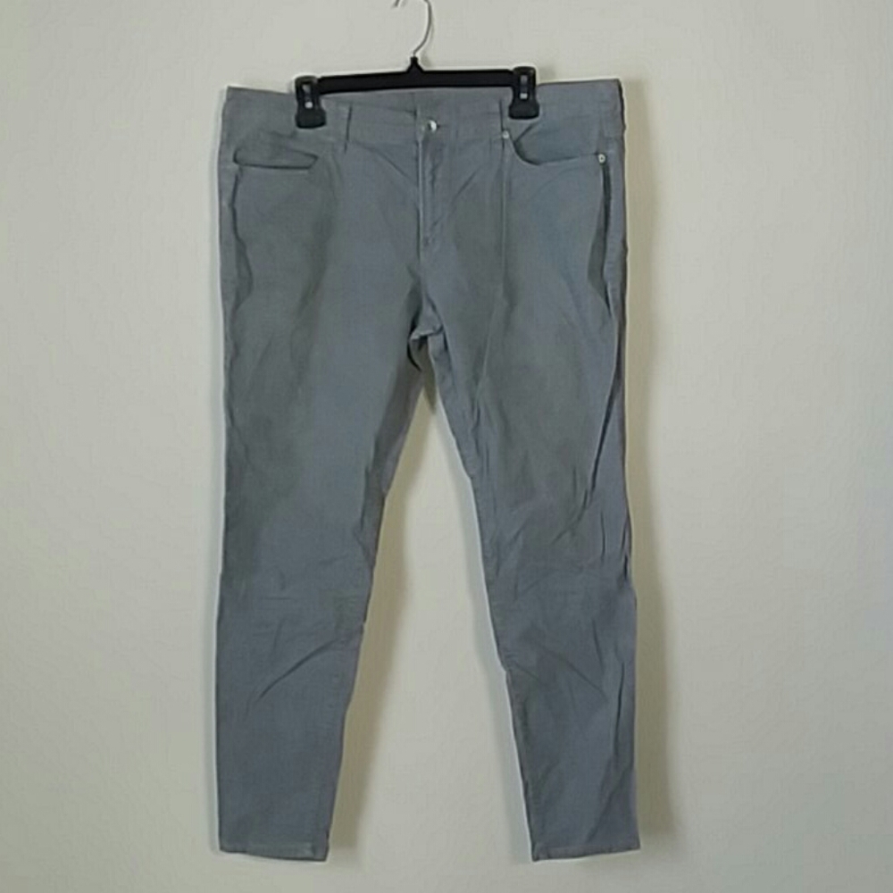 JCP 16 Gray Corduroy Pants